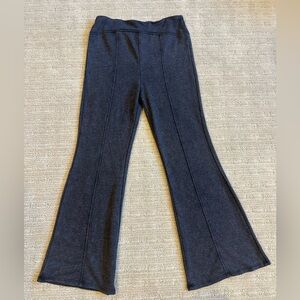 Grey stretchy bellbottoms